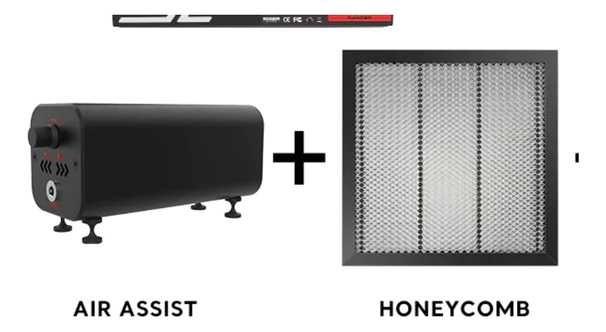 Cnc Laser Two Trees Ts2 20w Opticos + Air Asis 