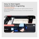 Algolaser Alfa Mk2 22w  Panel 40x40cm Rotativo Two Trees Tr3