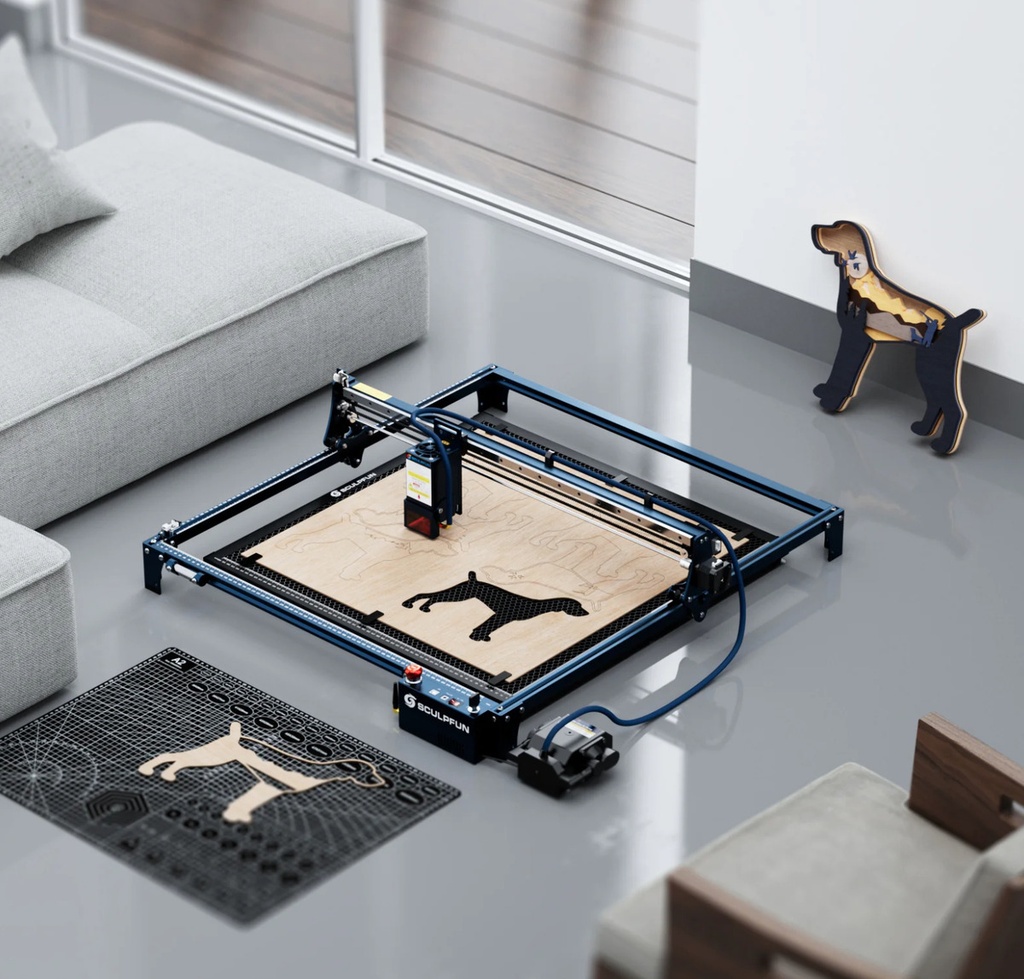 Sculpfun S30 Ultra 22w 60x60cm + Asistente Aire Automatico