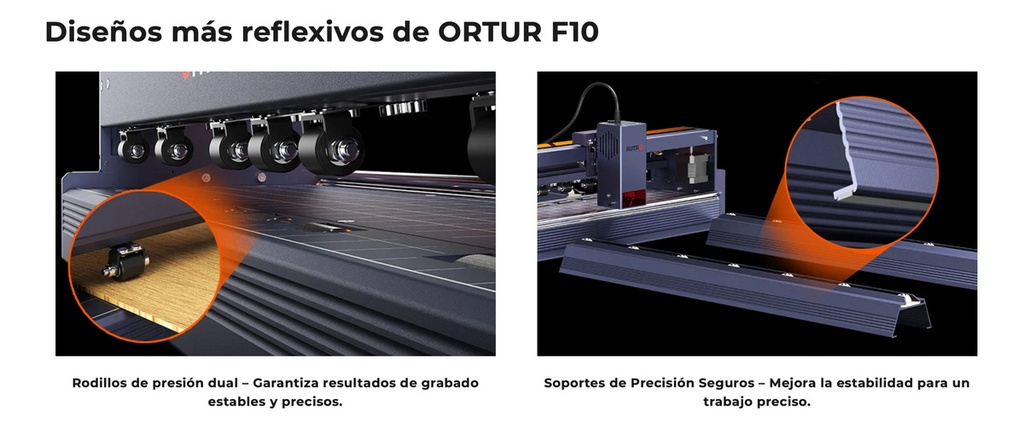 Grabadora Y Cortadora Laser Ortur F10 40w - Trabajos Grandes
