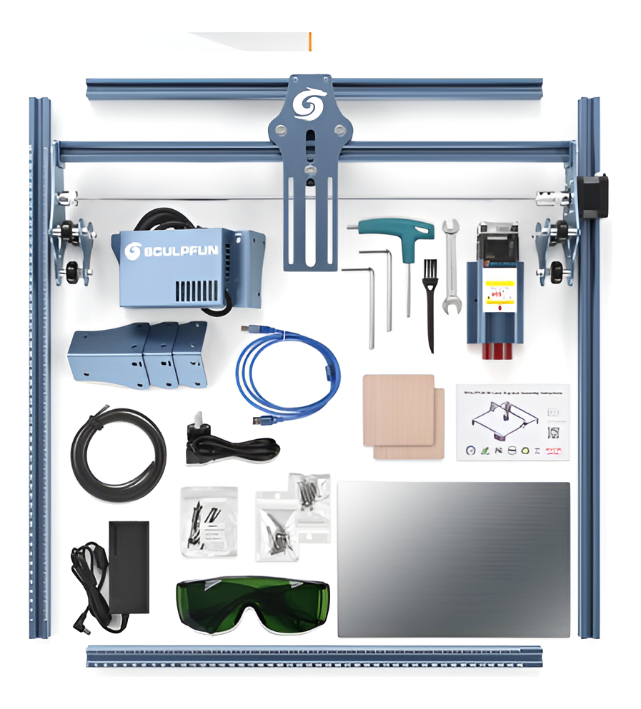 Sculpfun S9 Cnc Cortadora Y Grabadora Láser 41x42 Cm