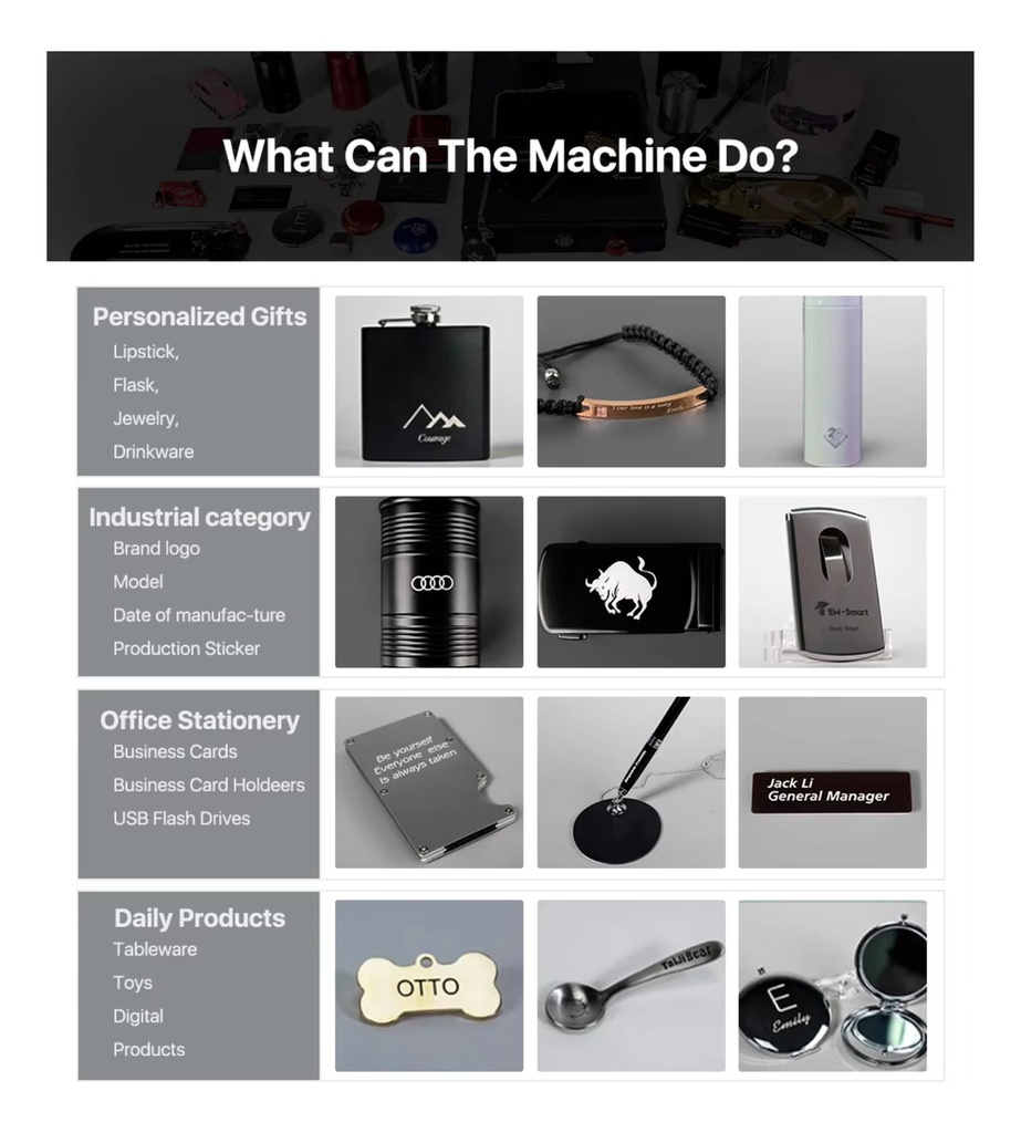 Laser De Fibra 50w Raycus Max Area 20x20 Cm + Rotativo