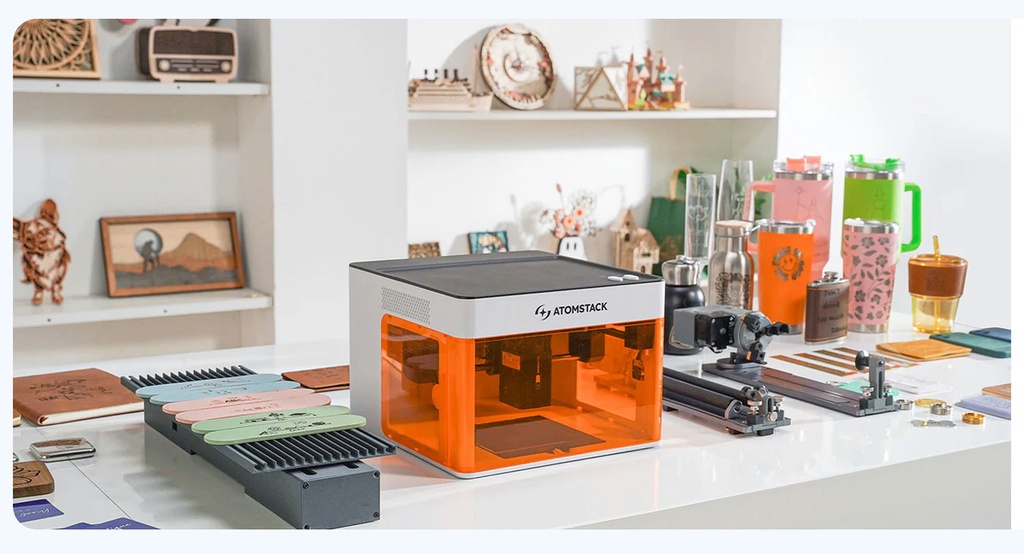 Atomstack P1 Laser Dual 5w + 1w Infrarrofo (metales)