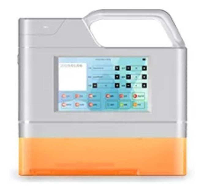 Laser De Fibra Portatil 5w - Pantalla  Color - Bateria Litio