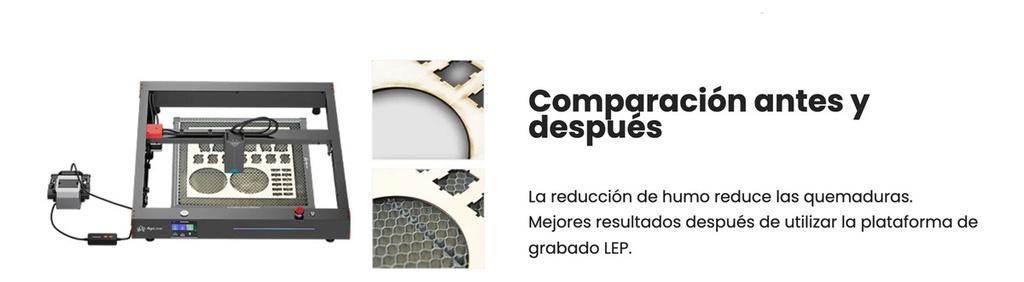 Honeycomb Algo Laser 40x40cm Base De Apoyo