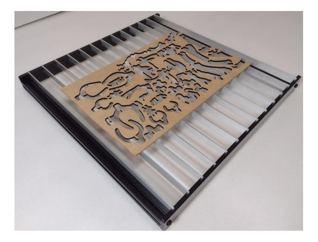 Rejilla Cama Apoyo Base Para Cnc Laser 40x40 