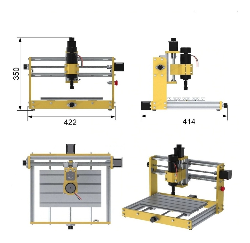 Fresadora Router Cnc 3020 300w - Maderas, Pcb Grabado Metal