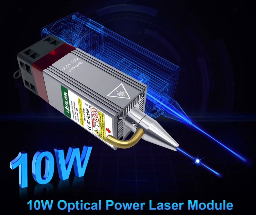 Router Cnc Dual Two Trees Ttc 450 Pro Spindle 500w 10w Laser