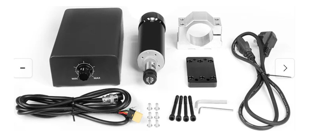 Router Cnc Dual 46x46 Cm Husillo 500w Laser 20w Opticos