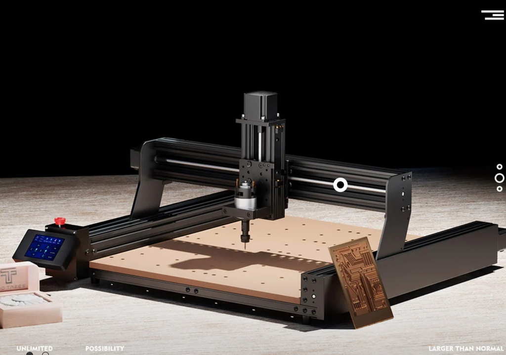 Router Cnc Dual 46x46 Cm Husillo 500w