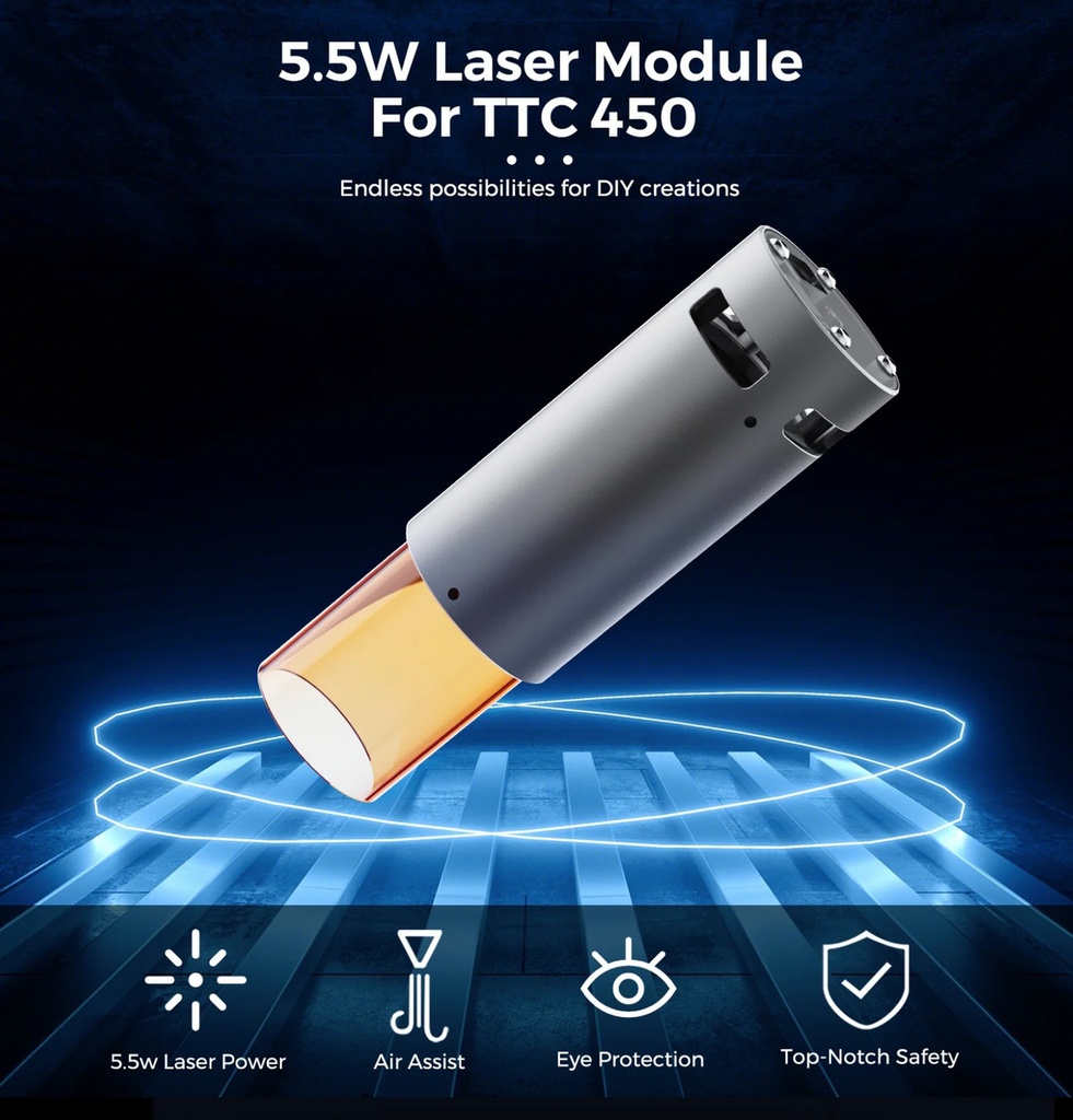 Router Two Trees Ttc3018s Dual Husillo 775  Y Laser 5,5w