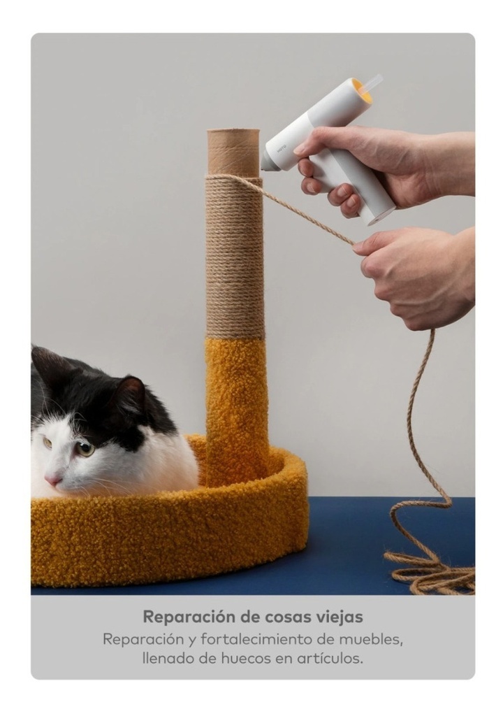 Hoto - Pistola Pegamento Silicona Inalámbrica Usb