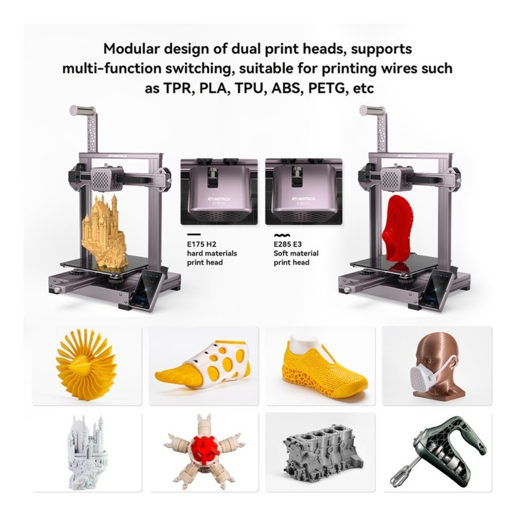 Impresora 3d Atomstack Cambrian Novedad Total Imprime Goma !