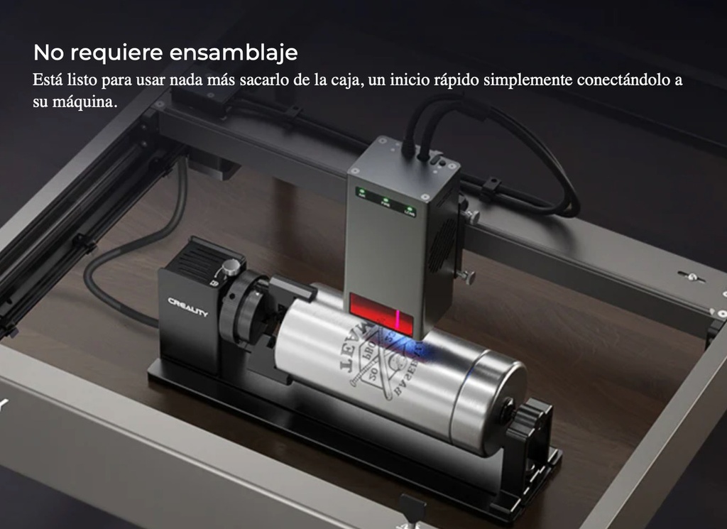 Rotativo Cnc Laser Creality P/ Grabadora Falcon Serie
