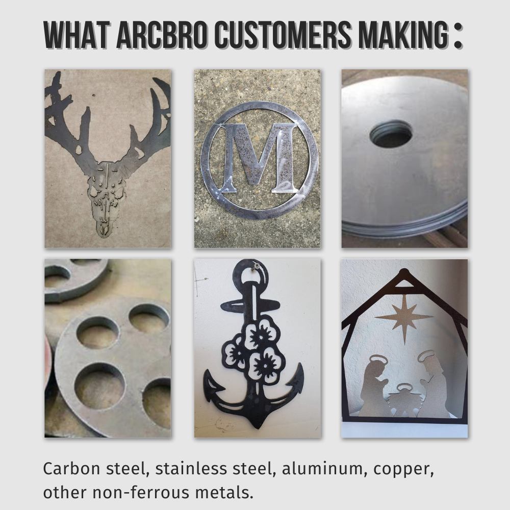 Máquina Cortadora De Plasma De Corte De Chapa De 60x60 Cm 