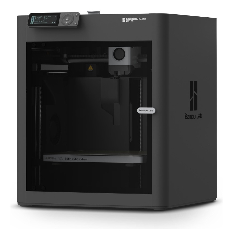 Impresora 3d Bambu Lab P1s Combo Ams Color Negro Con Tecnología De Impresión Fdm