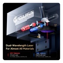 Grabador Laser Dual Sculpfun G9 -la Mas Versatil - Graba Oro