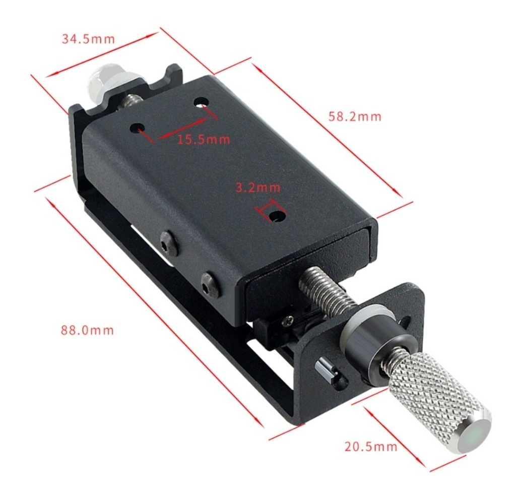 Agarradera Para Cabezal Laser Con Ajuste Altura Eje Z