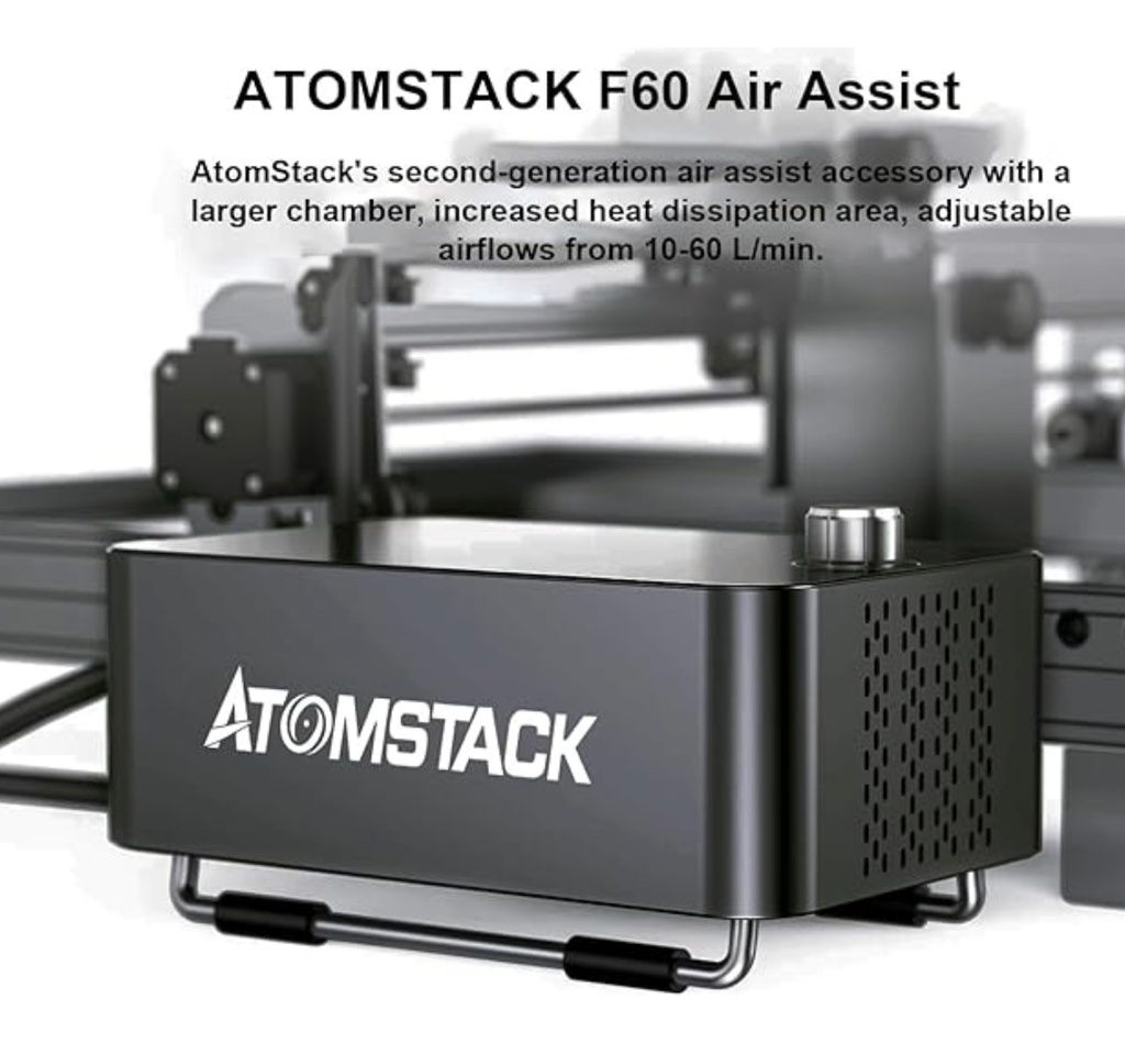 Asistente Aire Atomstack F60 Para A6/a12/a24
