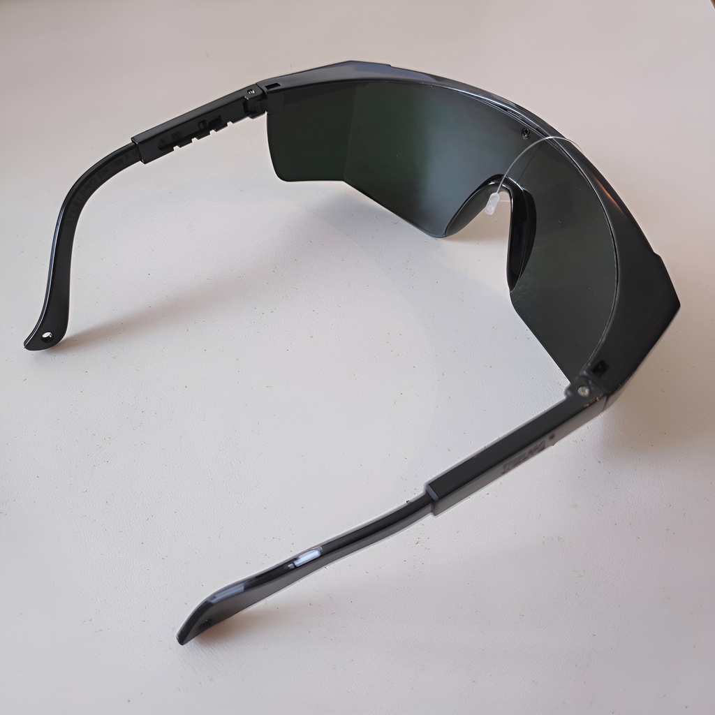 Anteojos Proteccion Laser Verdes Oscuros  Certificados