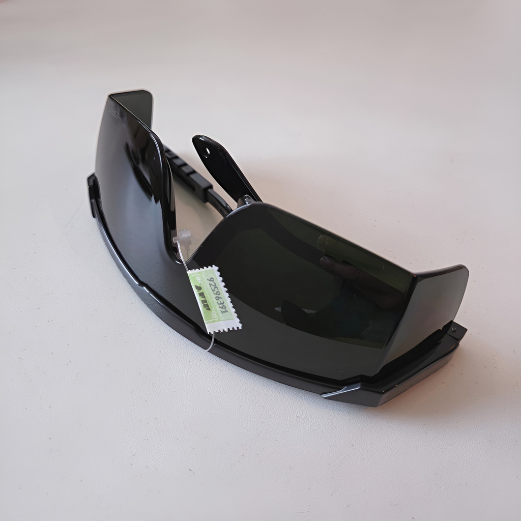 Anteojos Proteccion Laser Verdes Oscuros  Certificados