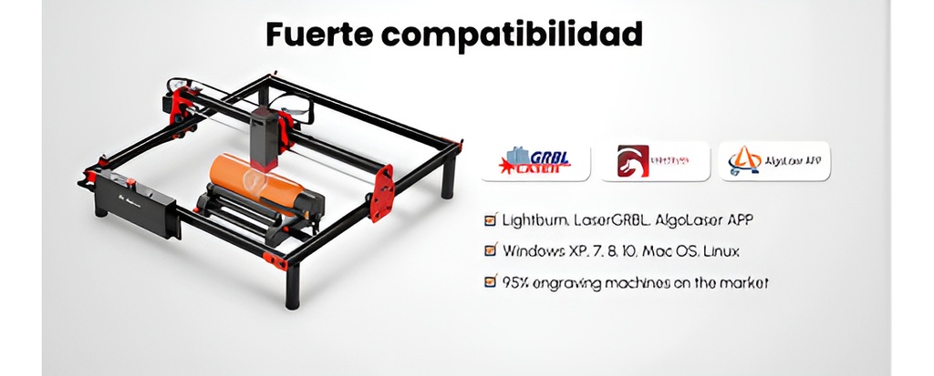 Accesorio Rotativo Algo Laser