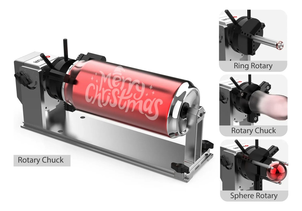 Rotativo Ortur Chuck Yrc 1.0