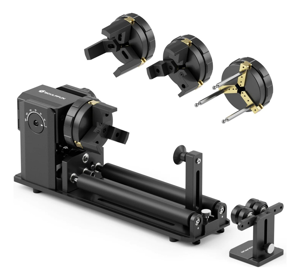 Rotativo Sculpfun Ra Pro Max - Chuck 4 En 1