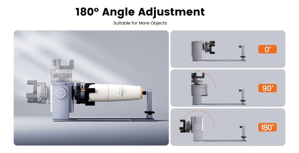 Accesorio Rotativo Algo Laser Tipo Chuck Arc 1.0