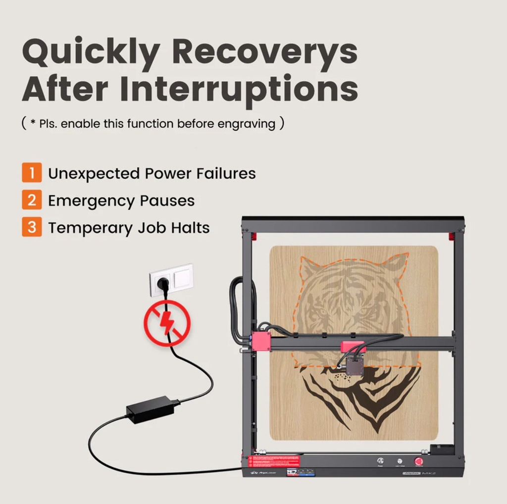 Algolaser Alpha Mk2 10w Cnc Laser