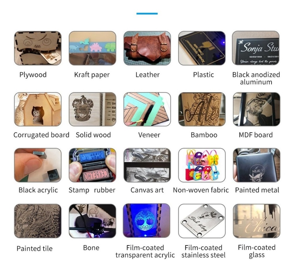 Cnc Corte Laser 100x100cm-80w + Asistente Aire Corta Mdf 3mm