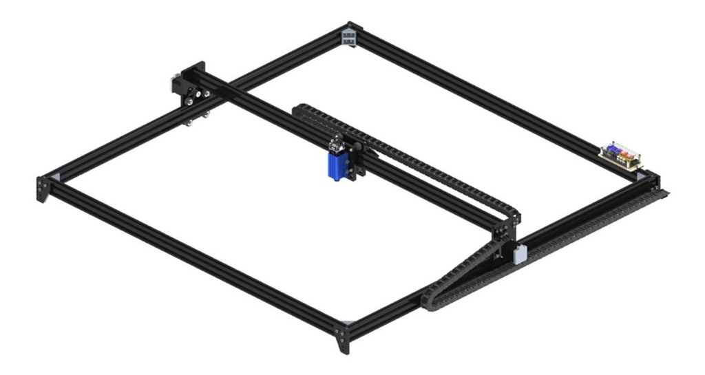 Cnc Corte Laser 100x100cm-80w Corta Mdf 3-5 Mm En 1 Pasada