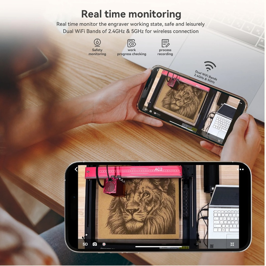 Atomstack Ac2 - Camara Para Lightburn
