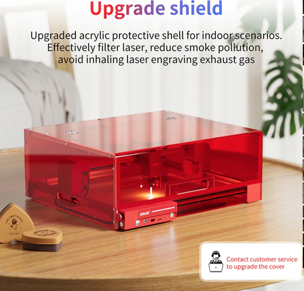 Mr Carve Daja A6 Pro Dual 10w + 1w Infrarojo Con Cobertor