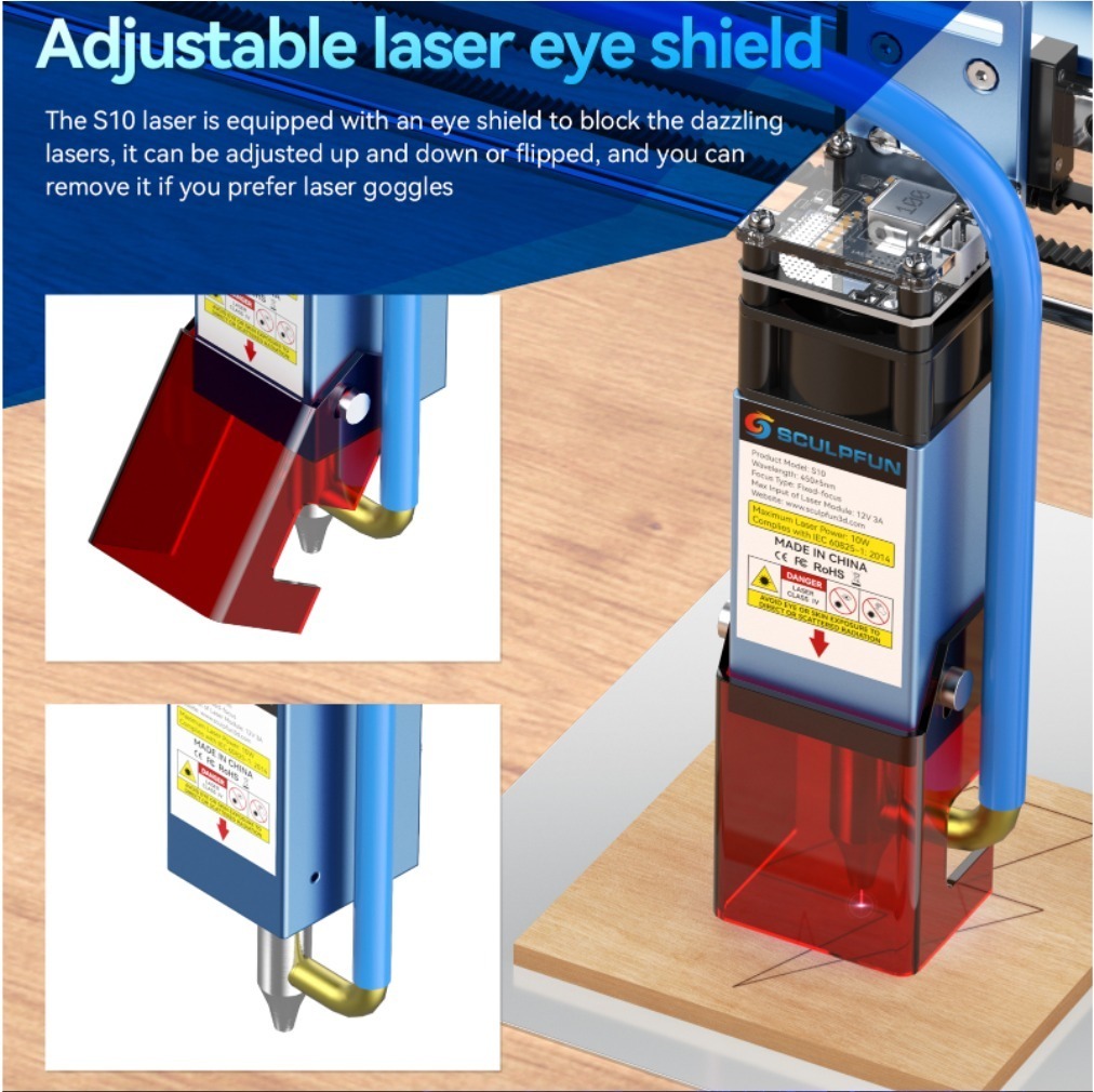 Cnc Laser Sculpfun S10 