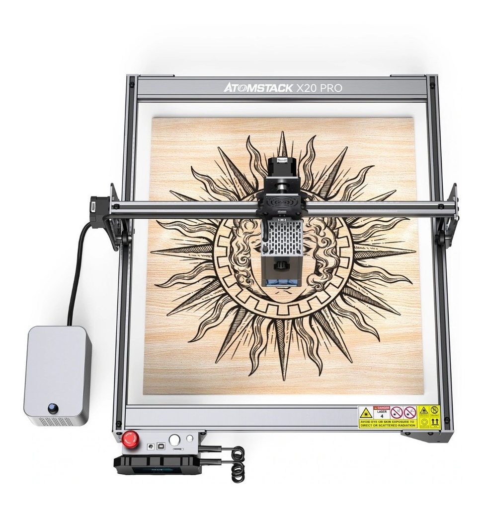 Atomstack X20 Pro 130w Incluye Asistente Aire