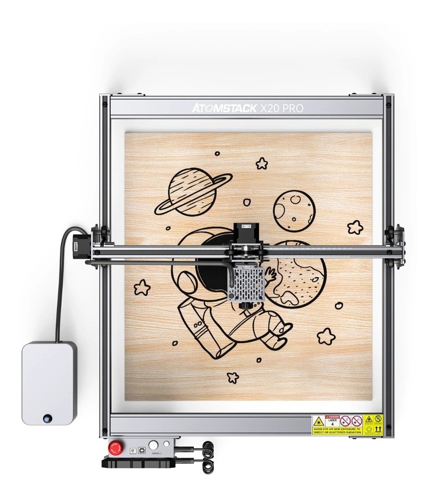 Atomstack X20 Pro 130w Incluye Asistente Aire
