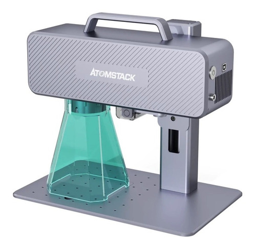[CNC-2W-ATOMSTACK-M4 IR] Atomstack M4 Laser De Fibra 2 En 1  Graba Metales/oro-plata