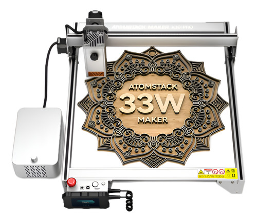 [CNC-30W-ATOMSTACK-X30] Atomstack X30 Pro 160w (33w Opticos) 6 Nucleos