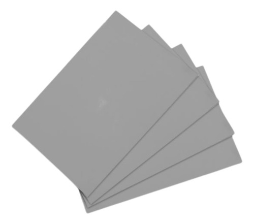 [DEFAULT24] Goma Laser Para Sellos Sin Olor Gris Tamaño A4 X10 Unidades Tinta Negro